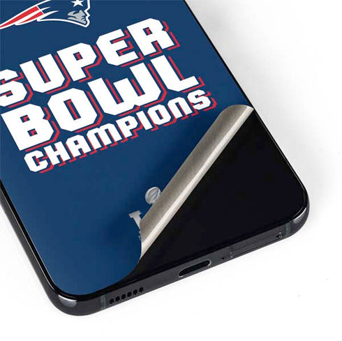 NFL Patriots Super Bowl LIII Champions Galaxy S22 Skin
