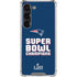 NFL Patriots Super Bowl LIII Champions Galaxy S23 Clear Case