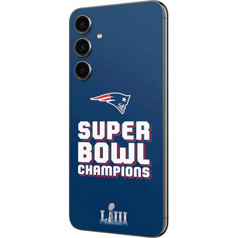 NFL Patriots Super Bowl LIII Champions Galaxy S23 FE Skin