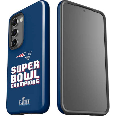 NFL Patriots Super Bowl LIII Champions Galaxy S23 Pro Case