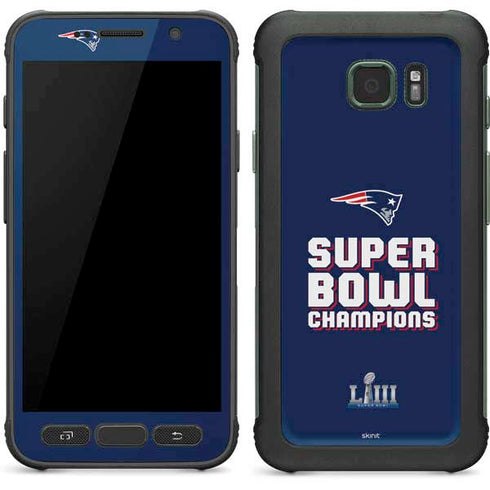NFL Patriots Super Bowl LIII Champions Galaxy S7 Active Skin
