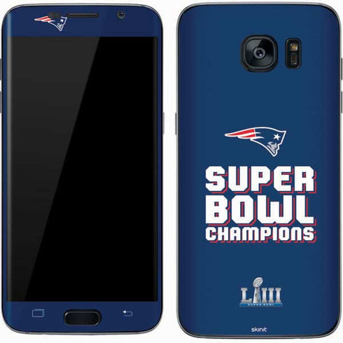 NFL Patriots Super Bowl LIII Champions Galaxy S7 Skin