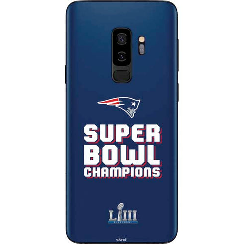 NFL Patriots Super Bowl LIII Champions Galaxy S9 Plus Skin