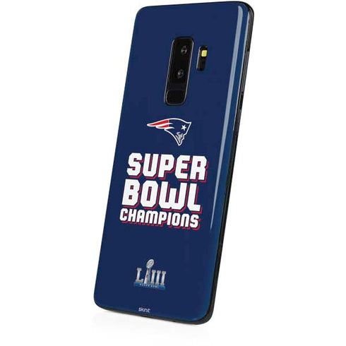 NFL Patriots Super Bowl LIII Champions Galaxy S9 Plus Skin