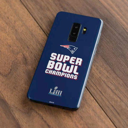 NFL Patriots Super Bowl LIII Champions Galaxy S9 Plus Skin
