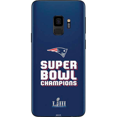 NFL Patriots Super Bowl LIII Champions Galaxy S9 Skin
