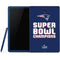 NFL Patriots Super Bowl LIII Champions Samsung Galaxy Tab Skin