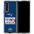 NFL Patriots Super Bowl LIII Champions Galaxy Z Fold4 5G Clear Case
