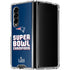 NFL Patriots Super Bowl LIII Champions Galaxy Z Fold4 5G Clear Case