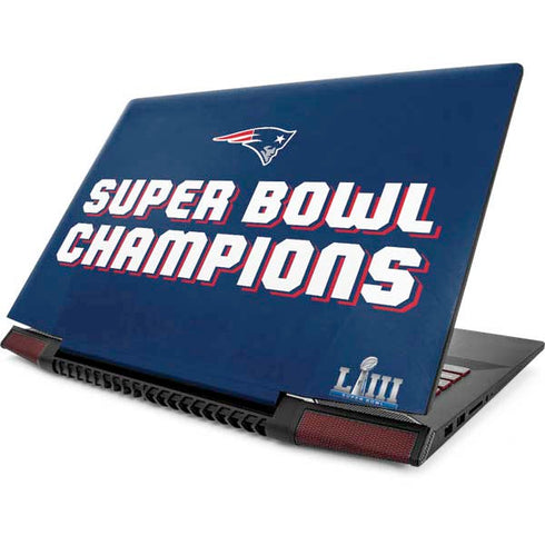 NFL Patriots Super Bowl LIII Champions Lenovo IdeaPad Skin