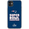 NFL Patriots Super Bowl LIII Champions iPhone 11 Clear Case