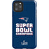 NFL Patriots Super Bowl LIII Champions iPhone 11 Pro Max Impact Case
