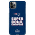 NFL Patriots Super Bowl LIII Champions iPhone 11 Pro Max Lite Case