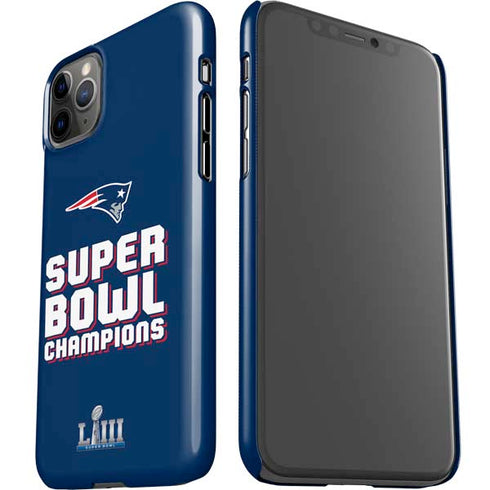 NFL Patriots Super Bowl LIII Champions iPhone 11 Pro Max Lite Case
