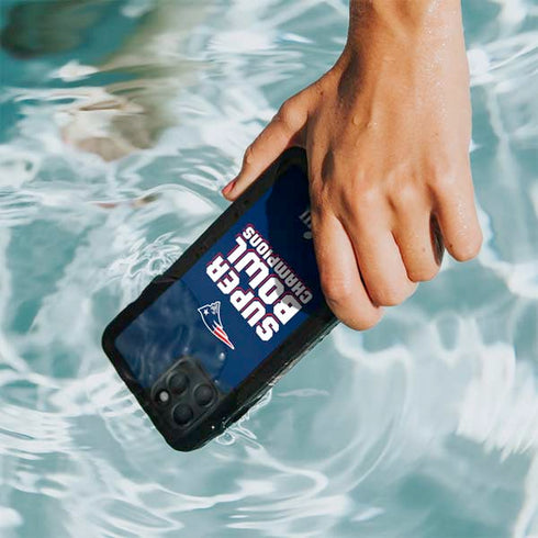 NFL Patriots Super Bowl LIII Champions iPhone 11 Pro Max Waterproof Case