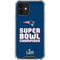 NFL Patriots Super Bowl LIII Champions iPhone 12 Clear Case