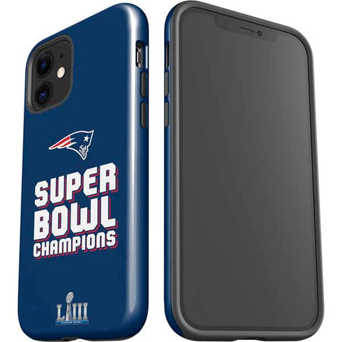NFL Patriots Super Bowl LIII Champions iPhone 12 Impact Case