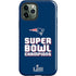 NFL Patriots Super Bowl LIII Champions iPhone 12 Pro Impact Case