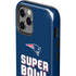 NFL Patriots Super Bowl LIII Champions iPhone 12 Pro Max Impact Case