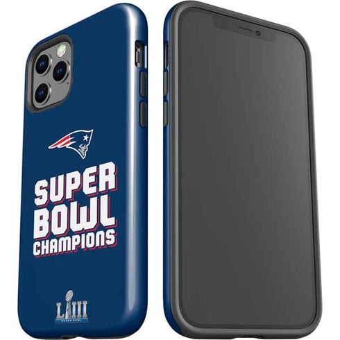 NFL Patriots Super Bowl LIII Champions iPhone 12 Pro Max Impact Case