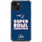 NFL Patriots Super Bowl LIII Champions iPhone 14 Clear Case