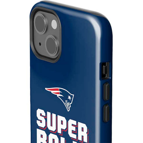 NFL Patriots Super Bowl LIII Champions iPhone 14 Plus Impact Case