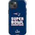 NFL Patriots Super Bowl LIII Champions iPhone 14 Impact Case