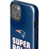 NFL Patriots Super Bowl LIII Champions iPhone 15 Impact Case