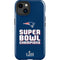 NFL Patriots Super Bowl LIII Champions iPhone 14 Plus Impact Case