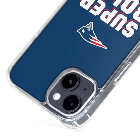 NFL Patriots Super Bowl LIII Champions iPhone 14 Plus MagSafe Case