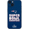 NFL Patriots Super Bowl LIII Champions iPhone 15 Plus Skin