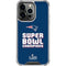 NFL Patriots Super Bowl LIII Champions iPhone 15 Pro Clear Case