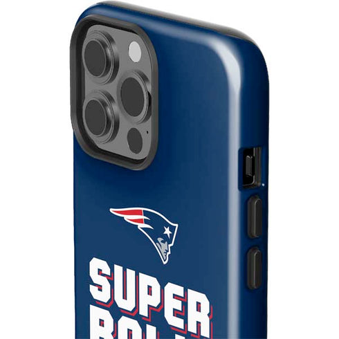 NFL Patriots Super Bowl LIII Champions iPhone 15 Pro Max Impact Case