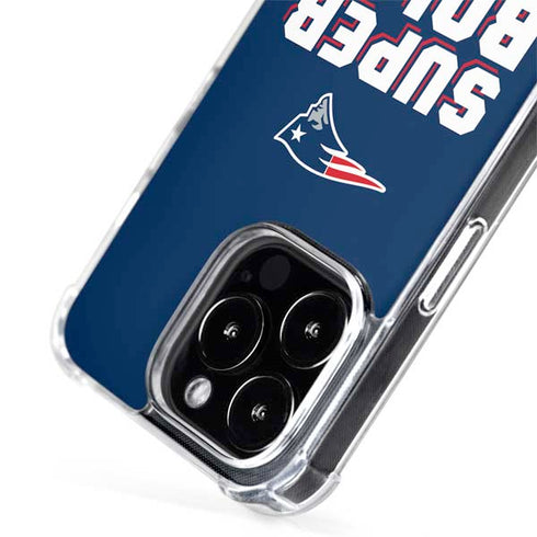 NFL Patriots Super Bowl LIII Champions iPhone 15 Pro Max MagSafe Case