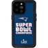 NFL Patriots Super Bowl LIII Champions iPhone 14 Pro Max Waterproof Case