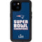 NFL Patriots Super Bowl LIII Champions iPhone 15 Plus Waterproof Case