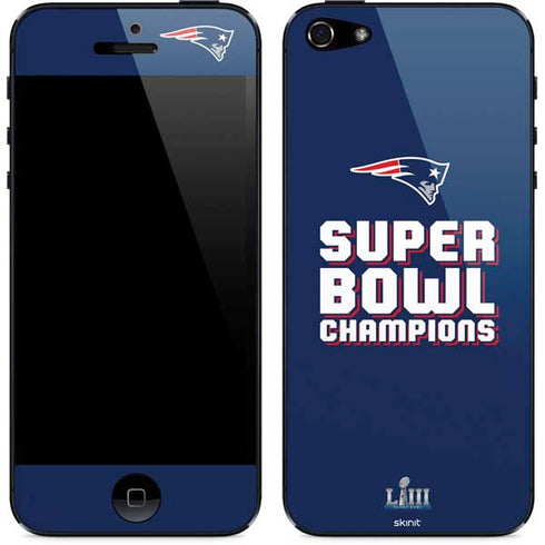 NFL Patriots Super Bowl LIII Champions iPhone 5/5s/5SE Skin