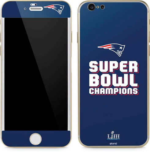 NFL Patriots Super Bowl LIII Champions iPhone 6/6s Skin