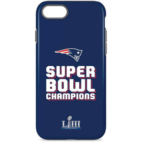 NFL Patriots Super Bowl LIII Champions iPhone 8 Pro Case