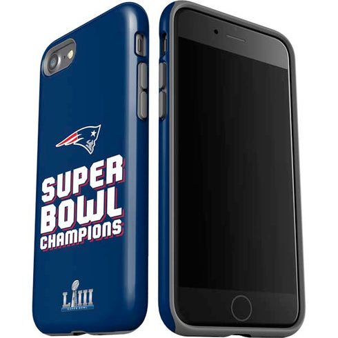 NFL Patriots Super Bowl LIII Champions iPhone SE (2nd & 3rd Gen) Pro Case