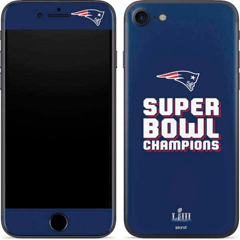 NFL Patriots Super Bowl LIII Champions iPhone SE (2nd & 3rd Gen) Skin