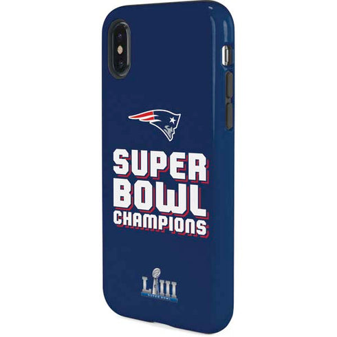NFL Patriots Super Bowl LIII Champions iPhone X Pro Case