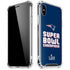 NFL Patriots Super Bowl LIII Champions iPhone X/XS Clear Case