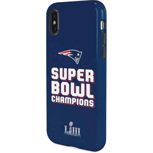 NFL Patriots Super Bowl LIII Champions iPhone XS Pro Case