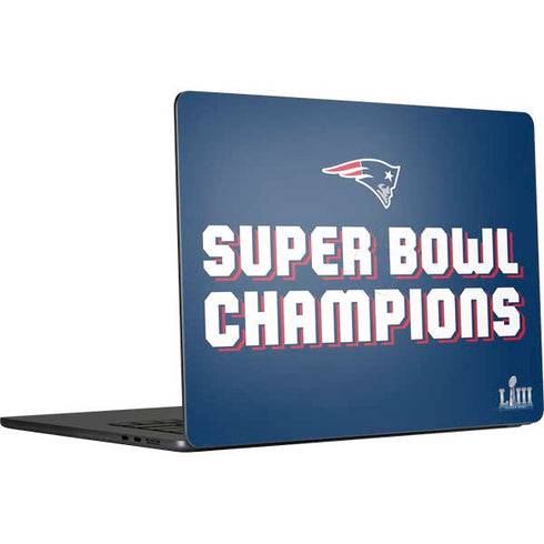 NFL Patriots Super Bowl LIII Champions MacBook Air 15 in (2023) Skin