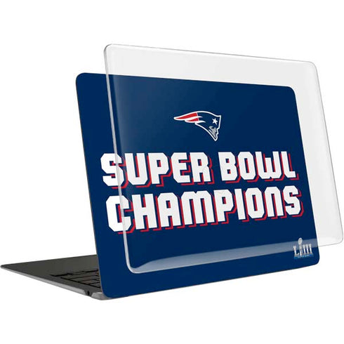 NFL Patriots Super Bowl LIII Champions MacBook Air 15in (2023-2025) Case plus Skin