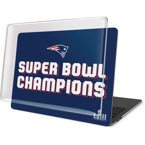 NFL Patriots Super Bowl LIII Champions MacBook Pro 15in (2016-19) Case plus Skin