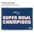 NFL Patriots Super Bowl LIII Champions MacBook Pro 16in (2021-25) Case plus Skin