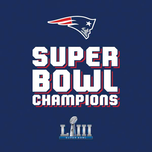 NFL Patriots Super Bowl LIII Champions Moto E5 Play Skin