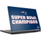 NFL Patriots Super Bowl LIII Champions MSI GS65 Stealth Laptop Skin